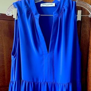 Amanda Uprichard blue mini dress